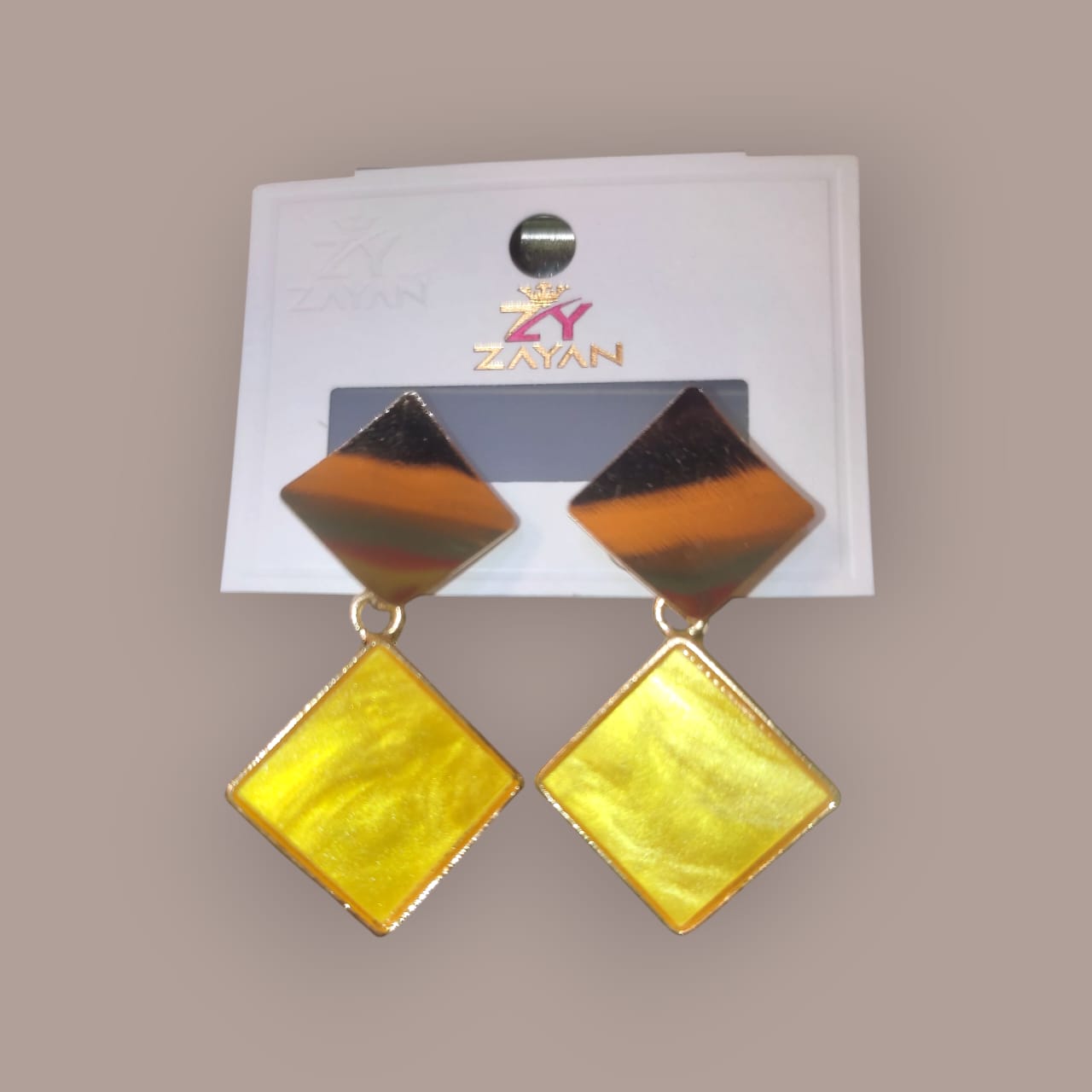 Elegant  Geometric Drop Earrings